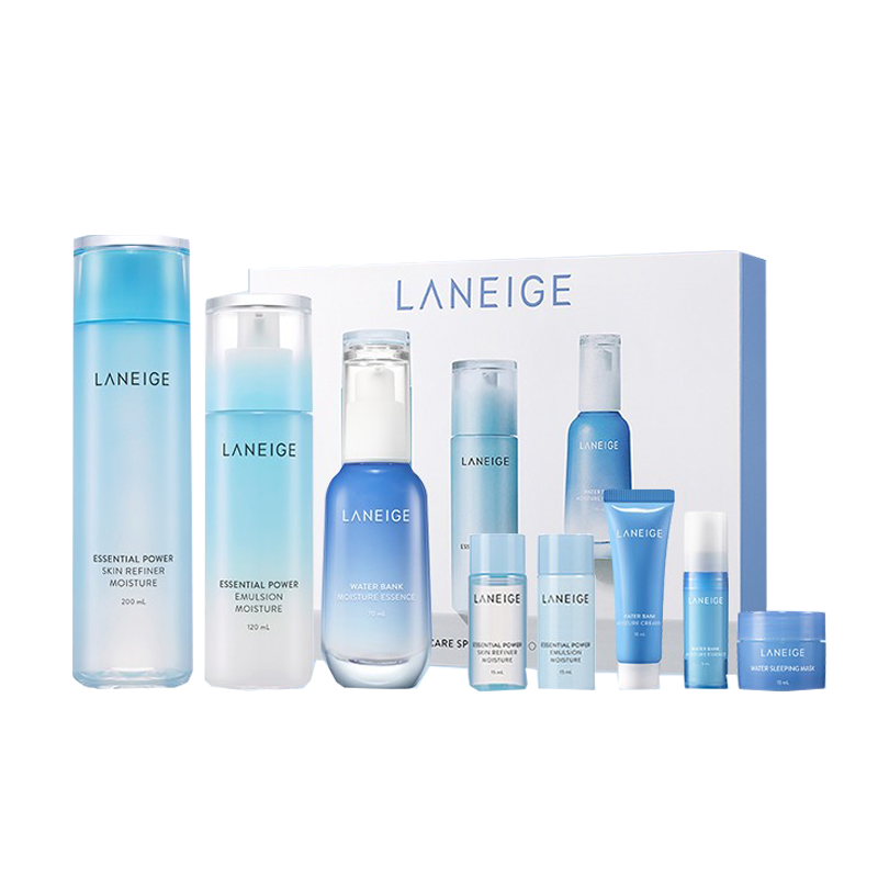 兰芝 水库凝肌水乳精华套装