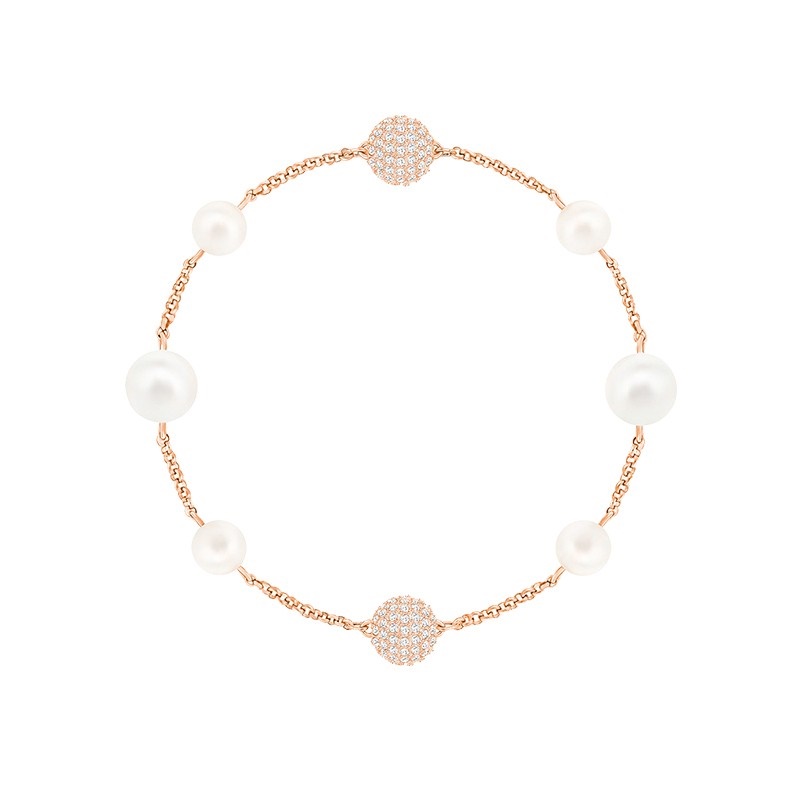 施华洛世奇 镀玫瑰金手链