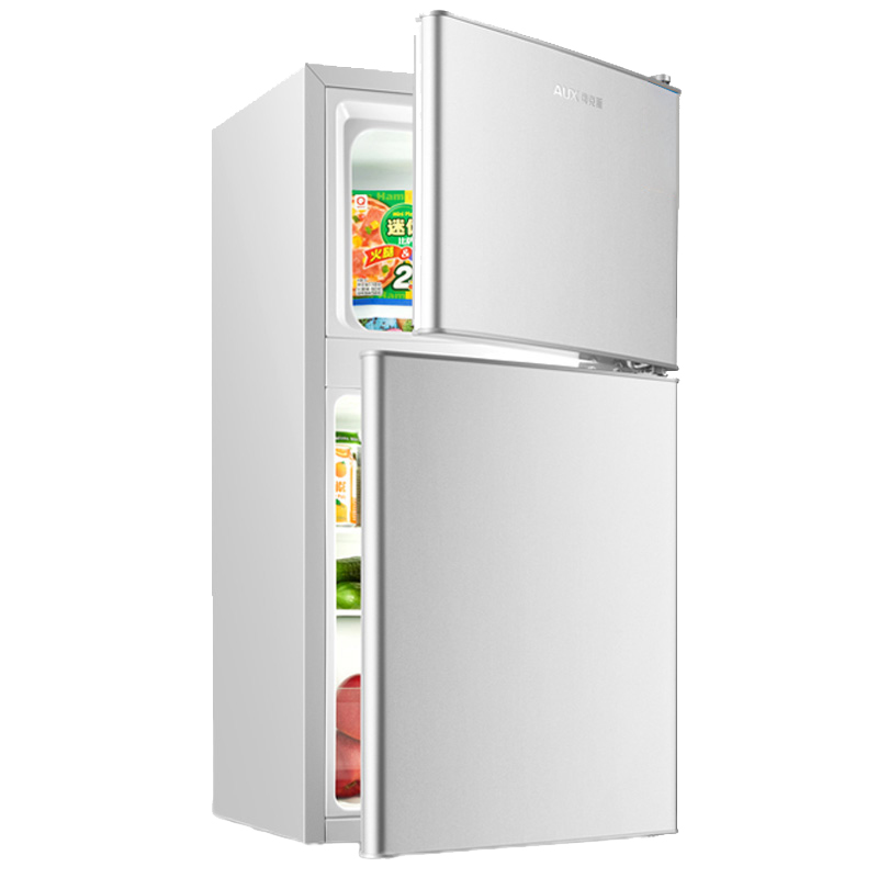 奥克斯 低噪系统双门小冰箱