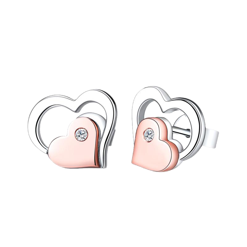 MyMiss爱心耳钉