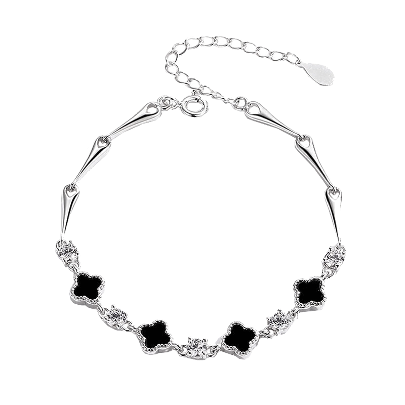 朵菲 黑玛瑙石 手链