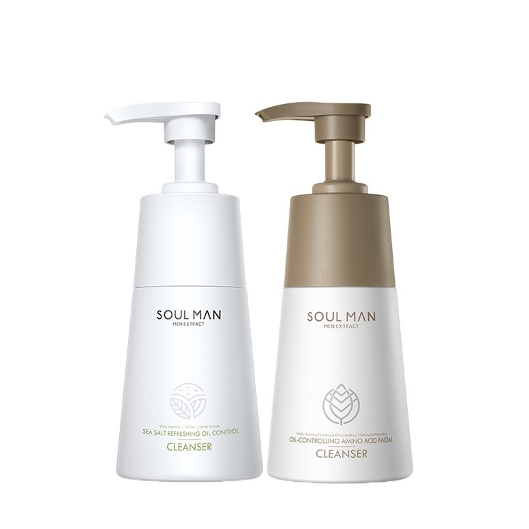 极男 除螨控油洁面乳