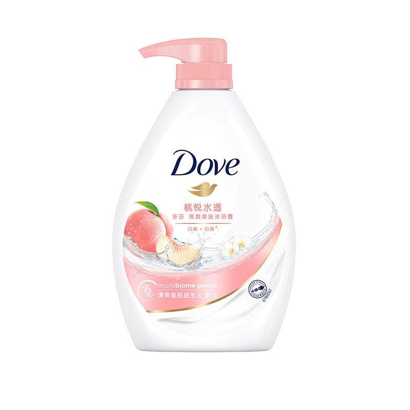 多芬桃悦水透沐浴露