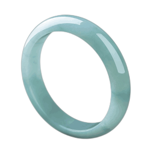 影享 玉形饱满翡翠手镯