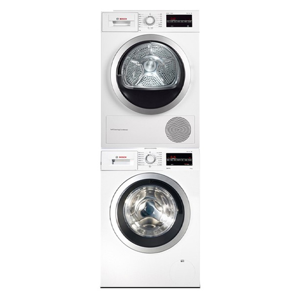 博世低噪大容量洗烘套装