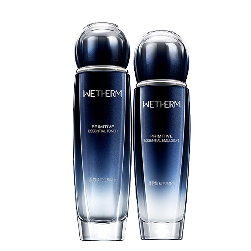 温碧泉保湿淡细纹水乳