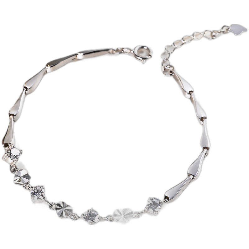 T400 优雅心形设计手链