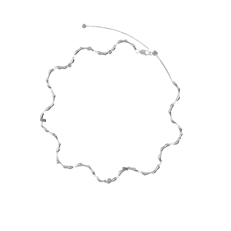KVK 温婉波纹项链