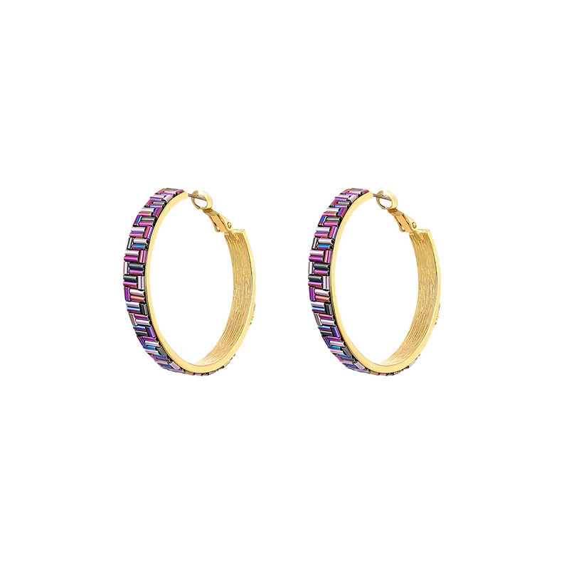 茜子 钢钛耳钉 耳饰