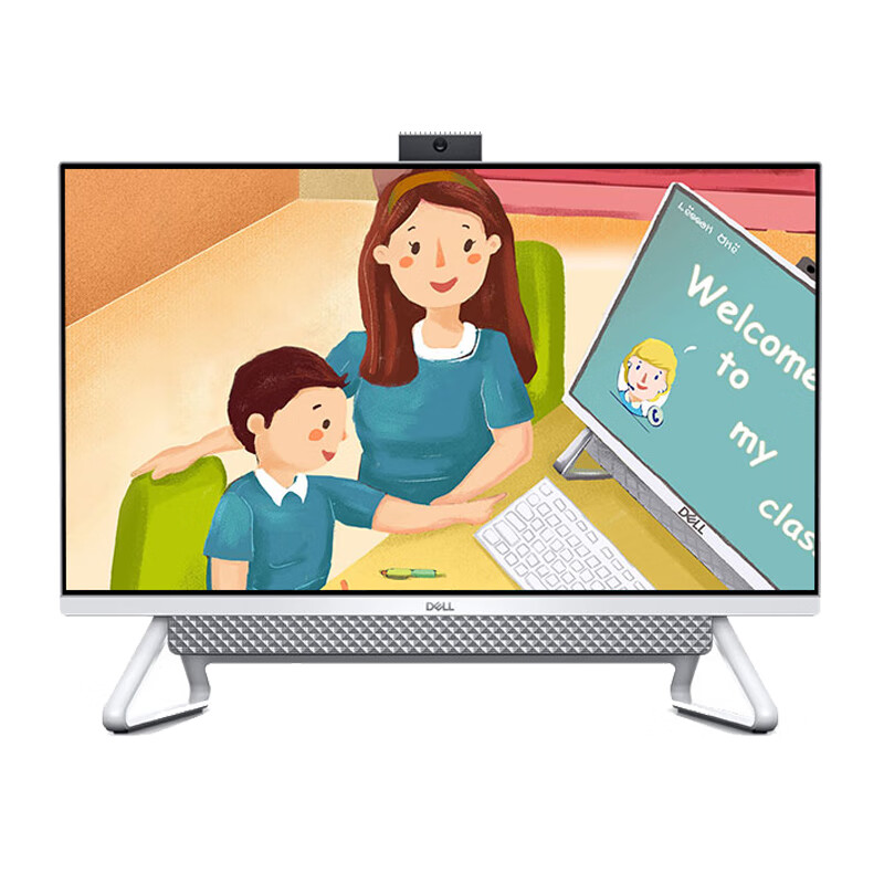 戴尔 双通道内存微边框一体机