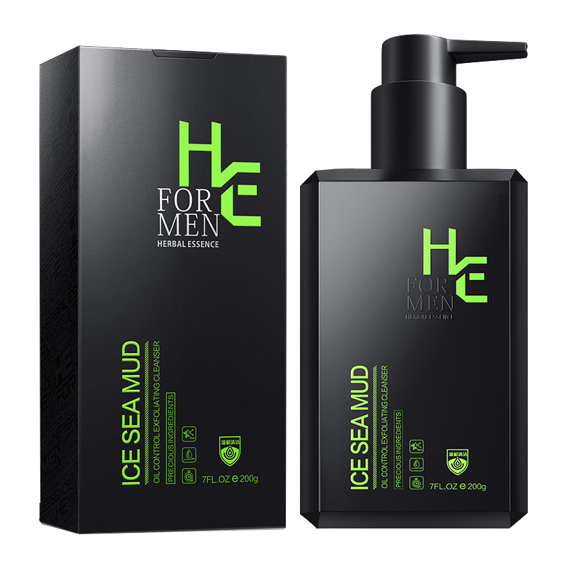 赫恩 男士冰海泥控油洗面奶
