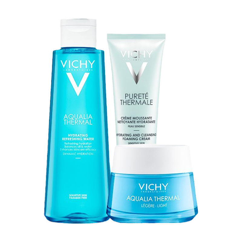 薇姿 温泉矿物保湿三件装