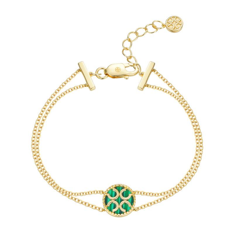 Orange Cube马蹄手链