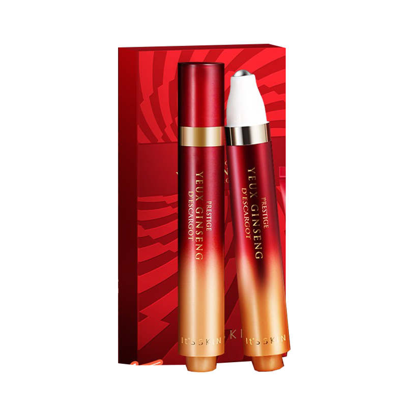 伊思 红参蜗牛小红管滚珠眼霜