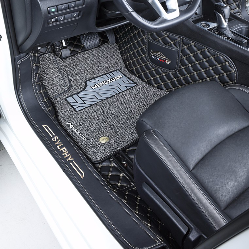 梦选 金属卡扣汽车脚垫