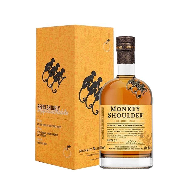 三只猴子 调和纯麦威士忌