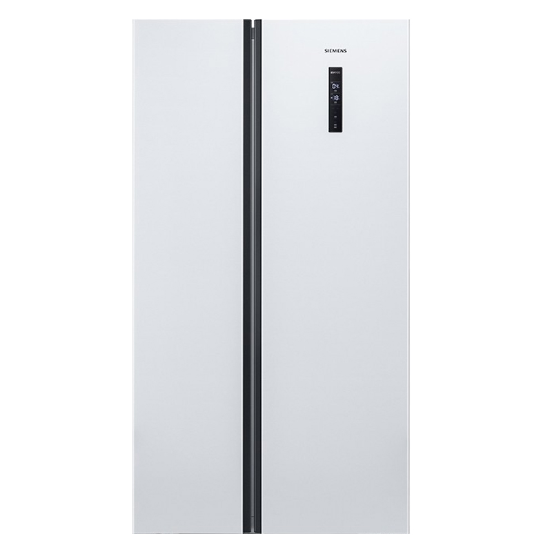 西门子 简洁纤薄对开门冰箱