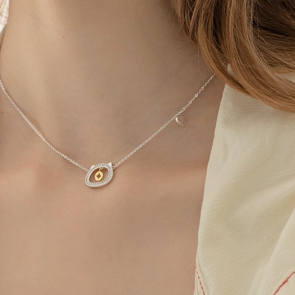 花芽光滑打磨项链