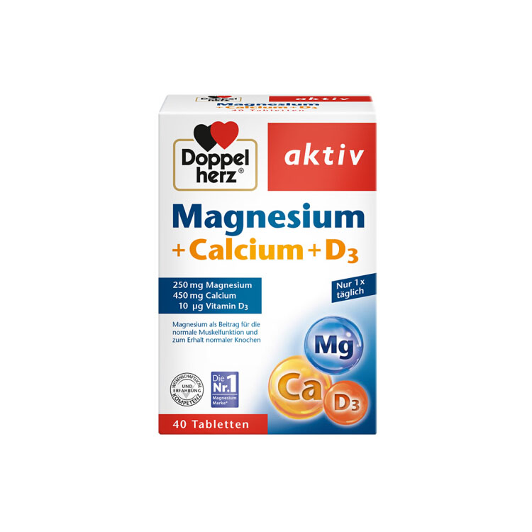 双心 呵护骨骼钙镁片