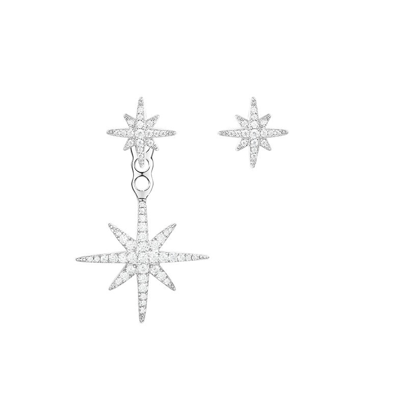 APM 六芒星不对称耳饰