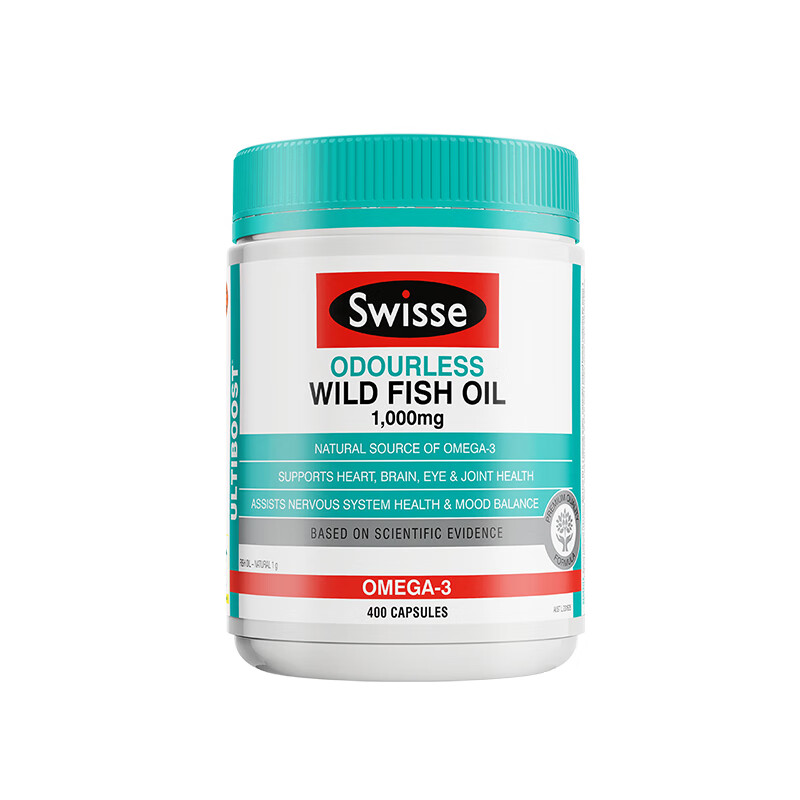 斯维诗 中老年 野生鱼油软胶囊