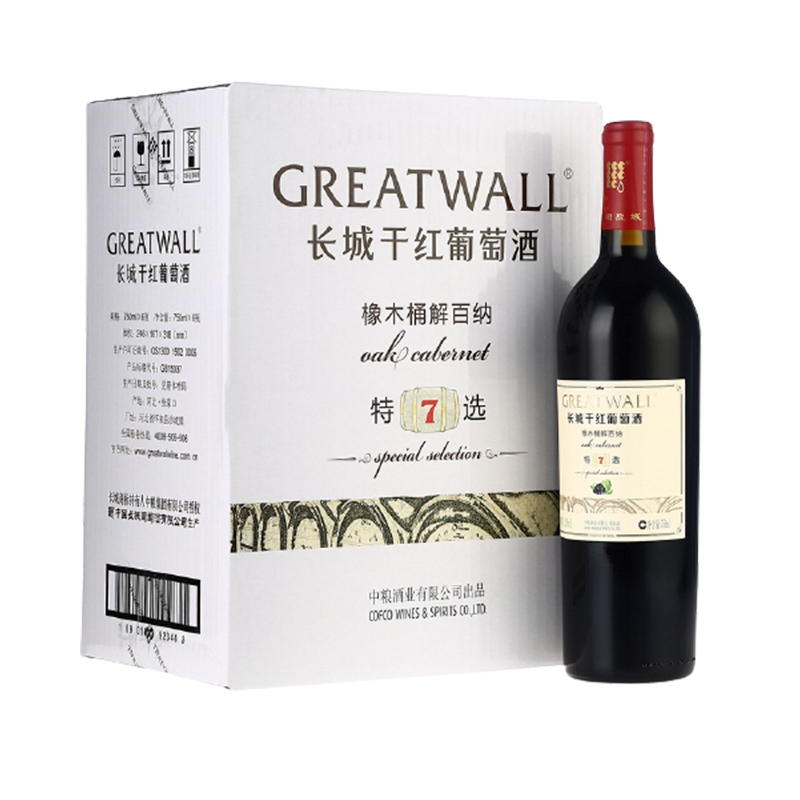 长城 7年橡木桶干红葡萄酒