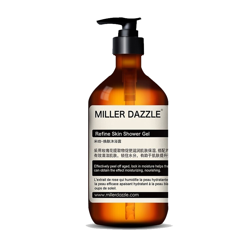 米叻去油清爽不假滑沐浴露