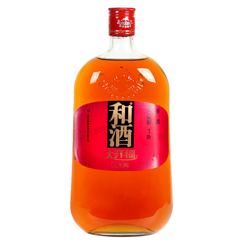 和 口感甘甜醇厚黄酒
