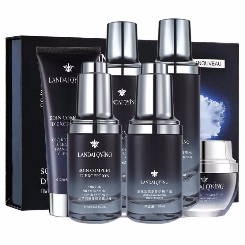 兰黛清滢水乳烟酰胺套装