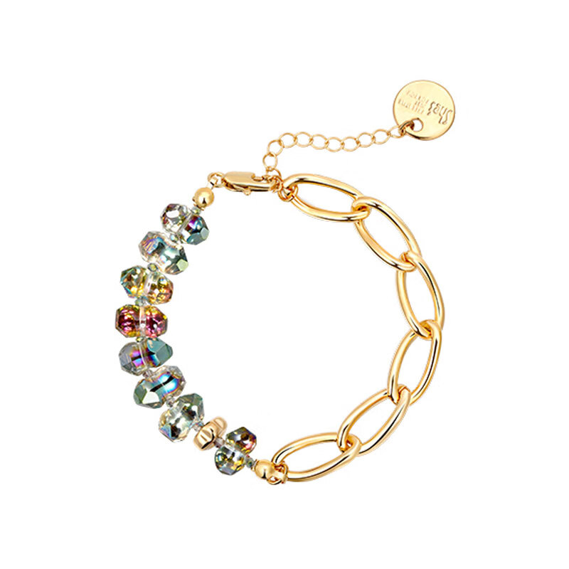 茜子 炫彩水晶 手链