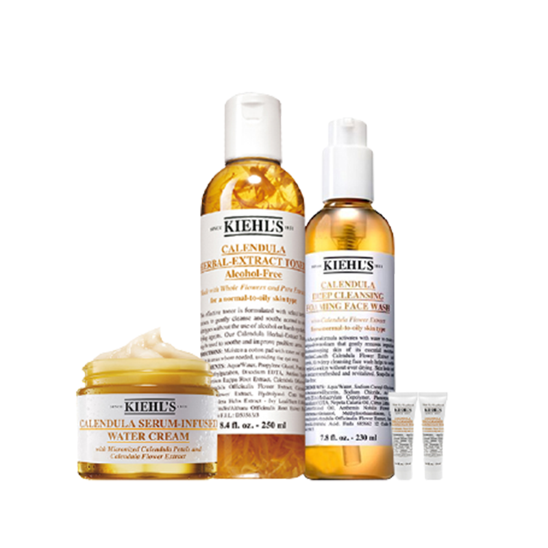 科颜氏 金盏花三重美肤套装