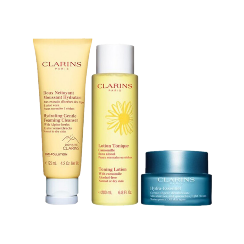 娇韵诗 舒柔净润护肤套装