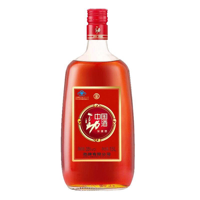 劲牌 带绒布礼袋白酒