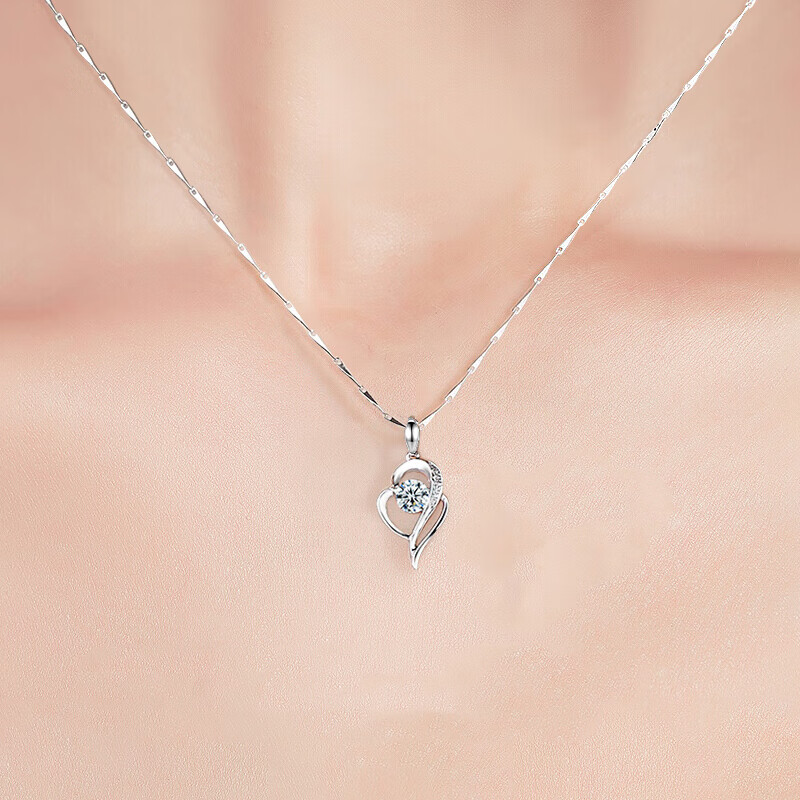 妮爱 镶嵌牢固项链