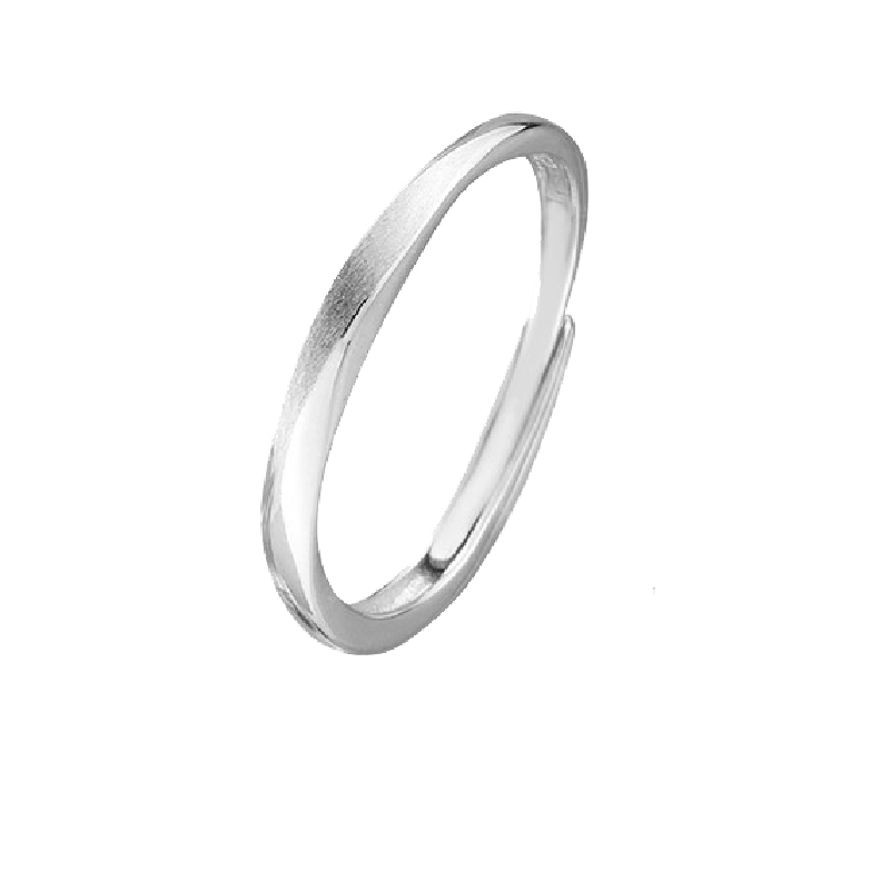 miniyaya银情侣戒指