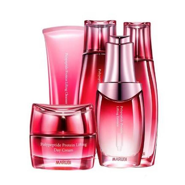 丸美 面部提亮赤芝精华护肤套装