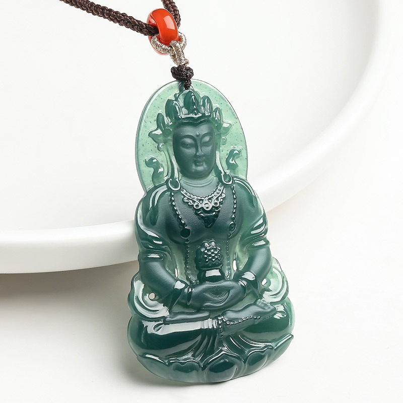 东方雅翠 翡翠观音 吊坠