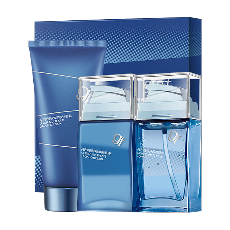 高夫 男士多效保湿净油护肤套装