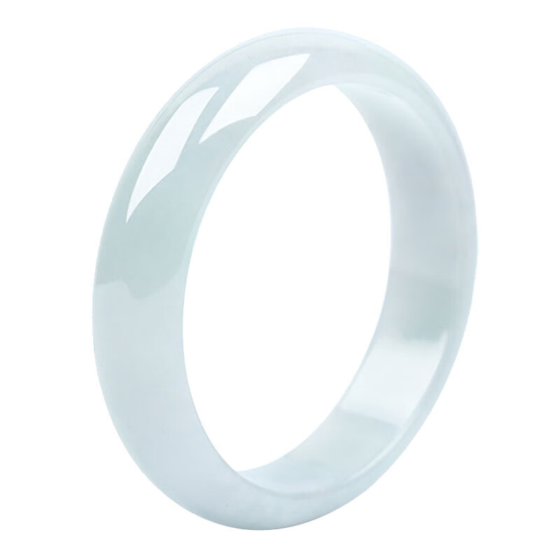 艾选潮品 玉质致密 翡翠手镯