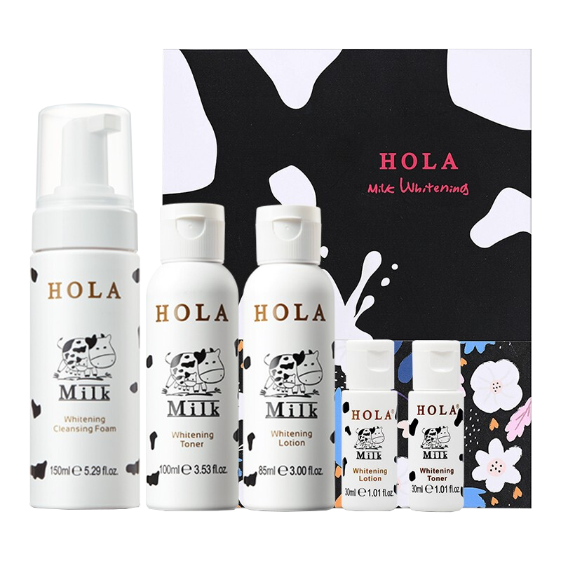 赫拉 牛奶雪肤焕白护肤套装