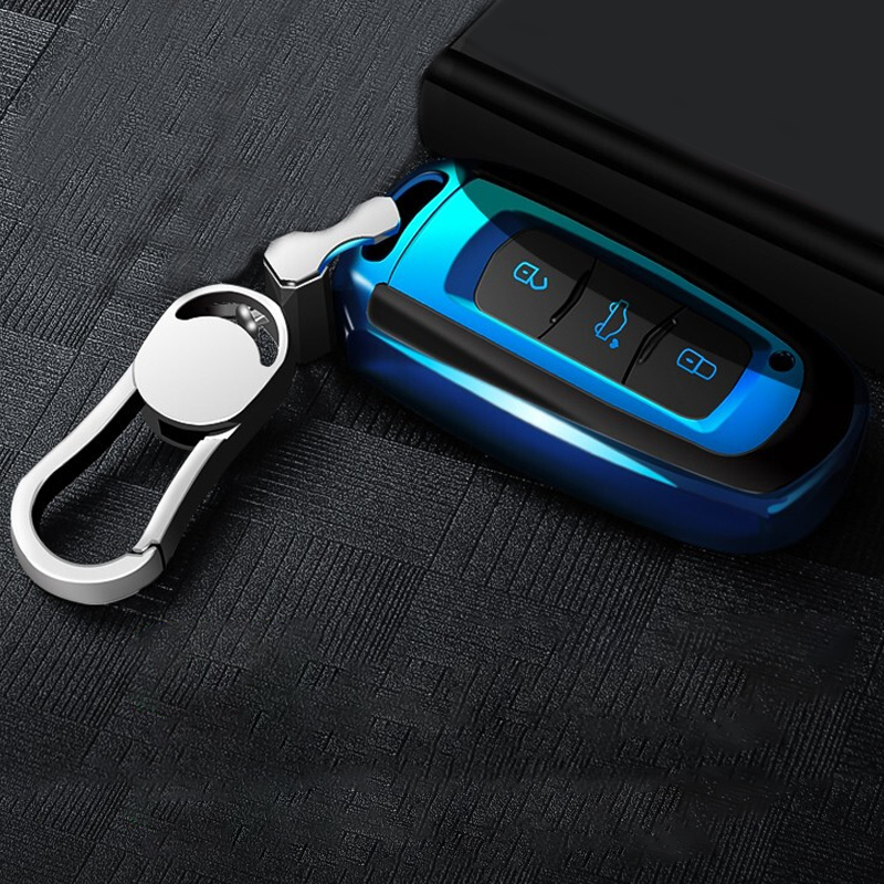 猛速 深邃蓝汽车钥匙套