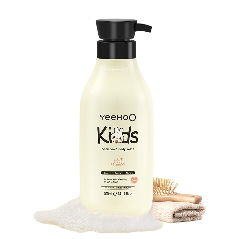 英氏保湿弱酸性儿童洗发沐浴露