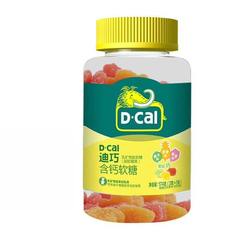 迪巧 果味 含钙软糖