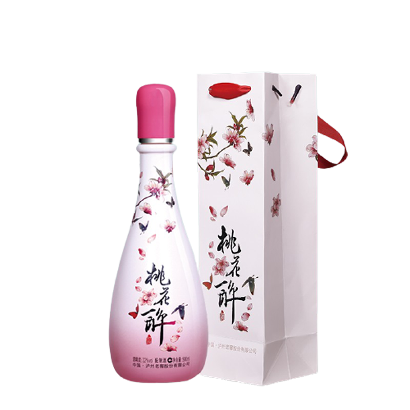 桃花醉 美观包装瓶果酒