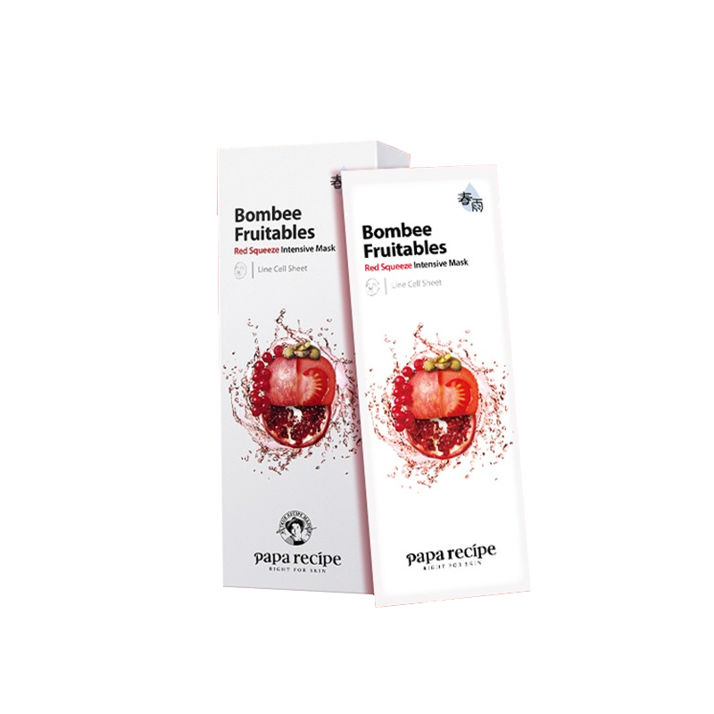 春雨 红色果蔬面膜