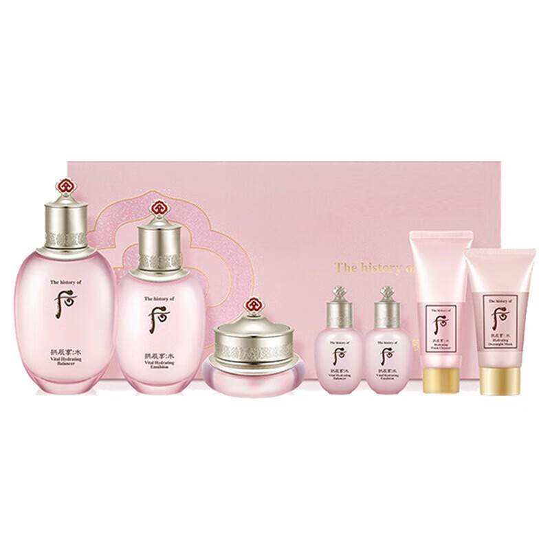 whoo 深层补水护肤套装