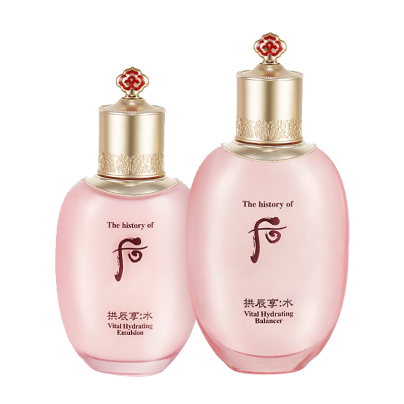 后 清爽补水护肤套装