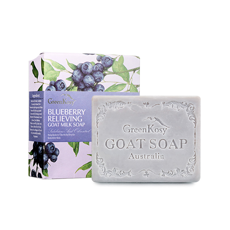 绿色溪谷 洁面沐浴蓝莓羊奶香皂