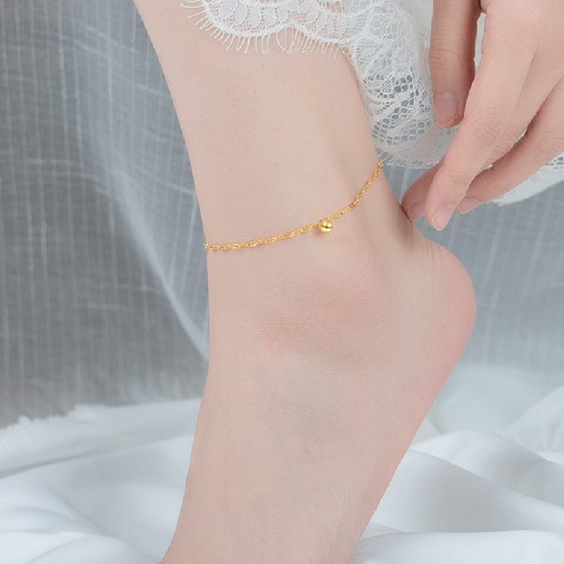 花影光珠时尚脚链