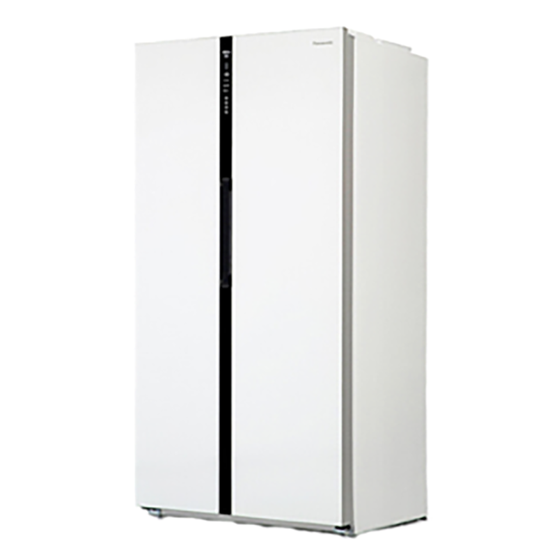 松下 珍珠白钢化玻璃面板冰箱